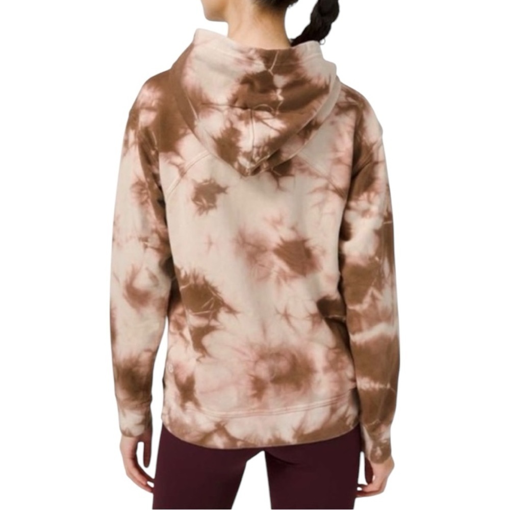 Lululemon All Yours Hoodie Earth Dye Clay Size 6 Oversized Neutral - Picture 6 of 7